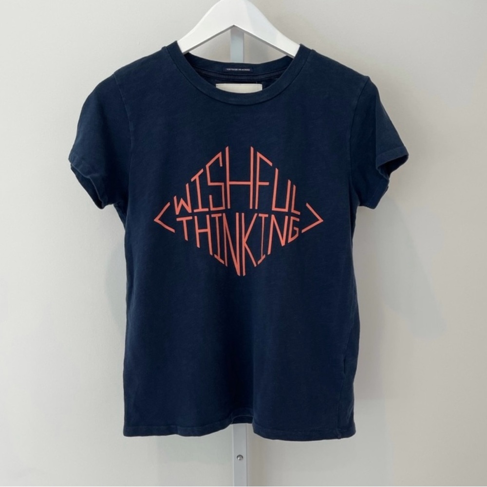 MOTHER WISHFUL THINKING TEE SHIRT SIZE SMALL NWTS!